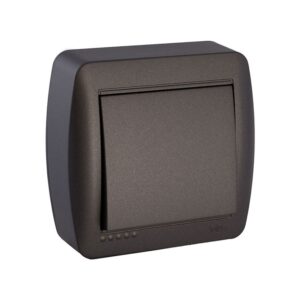 Conmutador / interruptor de superficie 10 ax 25 0v~.serie mural