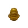 Portalámpras e27 asf todo rosca + 2 arandelas, oro brillante