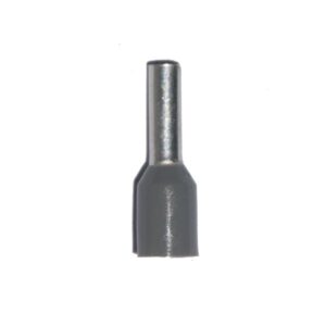 Puntera aislada 02,50 mm², gris, 100 uds