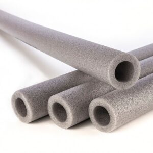 Coquilla polietileno 1 m gris espesor 10 mm, interior ø22 mm