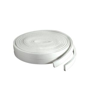 Burlete espuma blanco 12 mm x 10 m