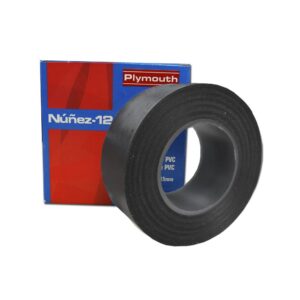 Cinta aislante negra 20 m x 19 mm x 0,15 mm