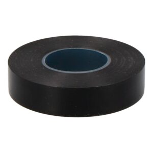 Cinta aislante eléctrica profesional pvc alta adhesión 19 mm x 33 m negra