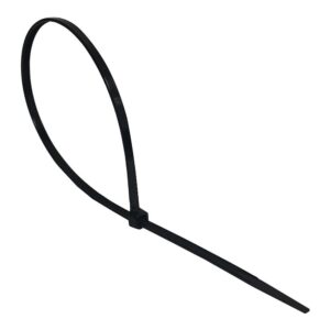 Brida nylon 3,6 x 200 mm negra, 100 uds