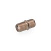 Conector empalmador "f" macho-macho parabólica retractilado