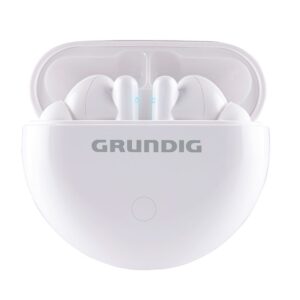 Auriculares inalámbricos earbuds bluetooth con estuche blanco