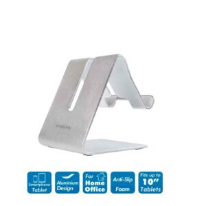 Soporte de aluminio para smartphone y tablet