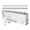 Pack ahorro 10 cargadores basik 2,4a blanc (usb-a)