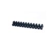 Regleta de conexión 12 polos 6 mm² negra