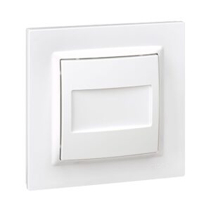 Tapa ciega blanco