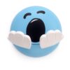Colgador adhesivo infantil diseño cara azul