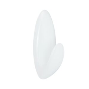 Command gancho para toallas, grande, blanco, 1 ud + 2 tiras, máx 2,2 kg