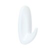 Command gancho blanco, mediano, 29 x 79 x 29 mm, 2 uds + 4 tiras, máx 1,3 kg