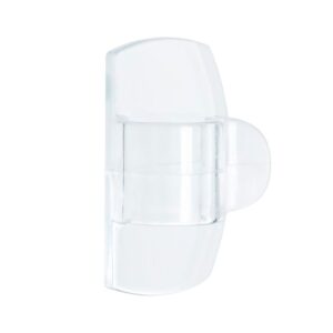 Command mini gancho para luces, exterior, transparente, 8 uds + 10 tiras