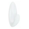 Command gancho para baño, mediano, blanco, 35 x 86 x 29, 2 uds + 3 tiras, máx 1,3 kg