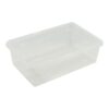 Caja transparente multiusos con tapa 29 l - 58,5 x 39 x 17 cm