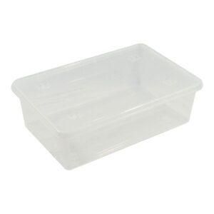 Caja transparente multiusos con tapa 29 l - 58,5 x 39 x 17 cm