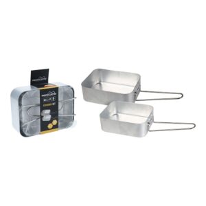 Cacerolas aluminio 2 uds