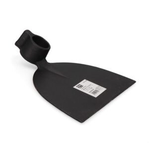 Raedera forjada media luna tipo 5702-a para mango cónico - 26 x 20 x 6 cm