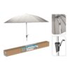 Parasol gris, ø280 x 248 cm
