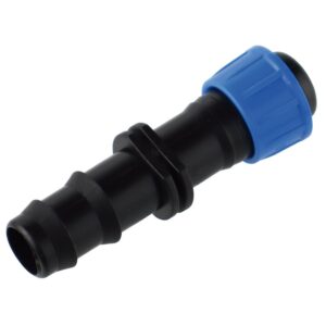 Enlace transición tubo ø16 mm a cinta click ø16 mm, blíster 5 uds