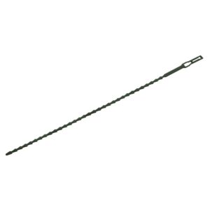 Ataduras reutilizables y ajustables, color verde,33,5 cm, blíster 12 uds