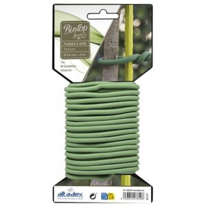 Atadura de goma con alambre, ø5 mm x 5 m