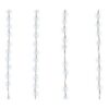 Cortina de leds para balcon exterior blanco frio 2x1m 220 leds