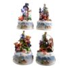 Figuras navideñas led 10 x 9 x 15,5 cm. modelos surtidos