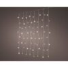 Cortina led multifunción interconectable, luz blanca cálida, 200 leds, 1,5 x 2 m