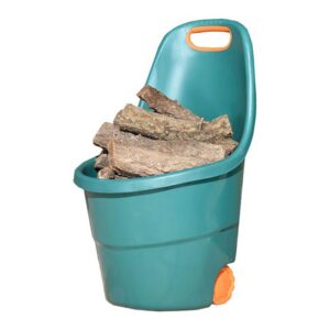 Carro de jardín verde 68 l - 53 x 57 x 88,5 cm