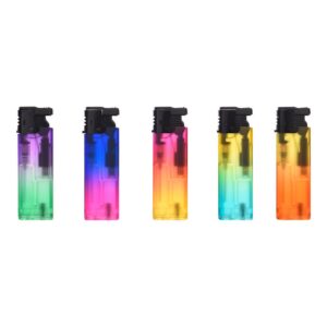Encendedor electrónico antiviento gradient spray, colores surtidos euro/u