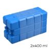 Acumulador de frio pack 2, 2 x 400 cc