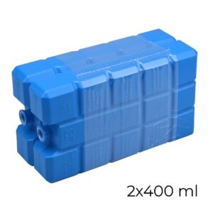 Acumulador de frio pack 2, 2 x 400 cc