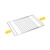 Rejilla para horno cromada extensible 38.5 cm hasta 55 x 31.5 cm
