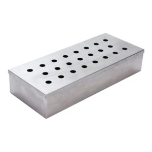 Ahumador portátil de acero inoxidable 45 x 24 x 10 cm