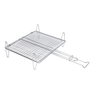 Parrilla doble para pescado 40x45cm sauvic