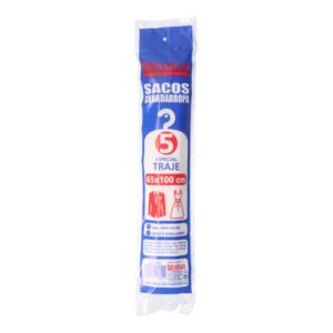 Guardarropa n°1 traje, 5 uds, 65 x 100 cm