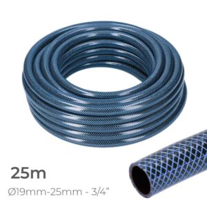 Manguera de jardín ø19 mm, ¾ pulg, 25 m