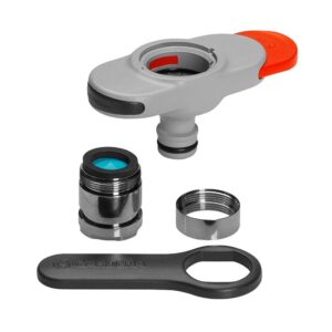 Conector para grifos de interior rosca m 24 x 1 hembra y m 22 x 1 macho, blister