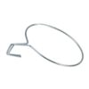 Soporte para macetero de balcón zincado ancho 20cm sv03115 sauvic