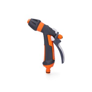 Pistola de riego regulable con conexión rápida, blister