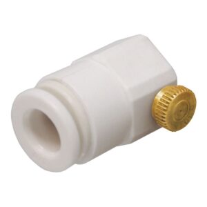 Tapón final para sistema nebulización de polietileno ¼ pulg con tobera