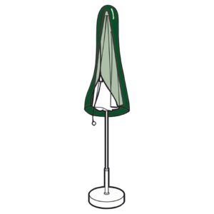 Funda de protección, cubre sombrilla, ø27-42 x 202 cm, 100 g/m²