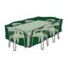 Funda de protección, cubre mesa y sillas, 79 x 130 x 71 cm, 100 g/m²