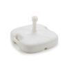 Base de parasol 18 l blanco 44 x 44 x 12 cm