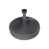 Base de parasol 20 l negro ø46 x 15 cm