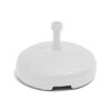 Base de parasol 20 l blanco ø45 x 15 cm