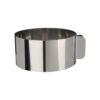 Molde para emplatar inoxidable extensible ø16 - 30 cm