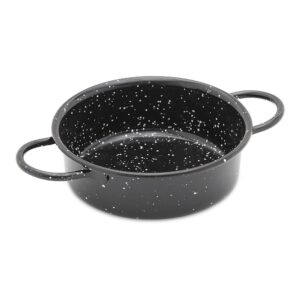 Fuente con asas esmaltada ø12 cm